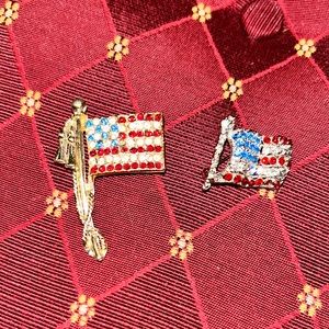 Bling 🇺🇸 USA brooch bundle